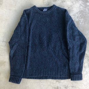 Woolrich wool blue knit sweater